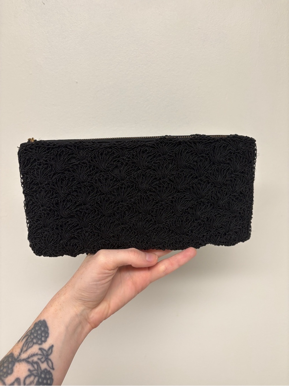 Vintage Artel MFG. CO. Montreal Beaded Clutch Bag. Made in Japan